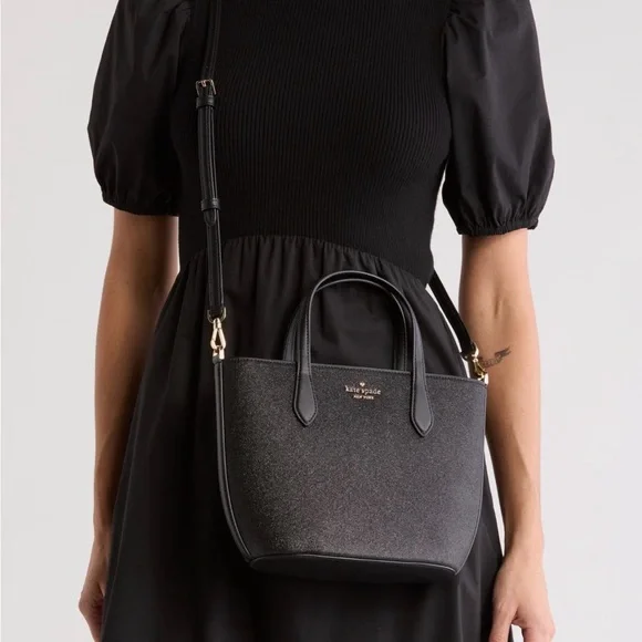 Kate Spade Black Tote Bag - Picture 5 of 7